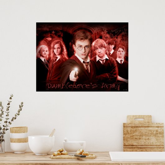 Poster POTTER DE HARRY ET L'ORDRE DU PHOENIX™ Red (Cuisine)