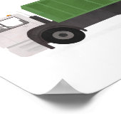 Poster Poubelle verte Truck Boys Décor Chambre (Coin)