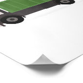 Poster Poubelle verte Truck Boys Décor Chambre (Coin)