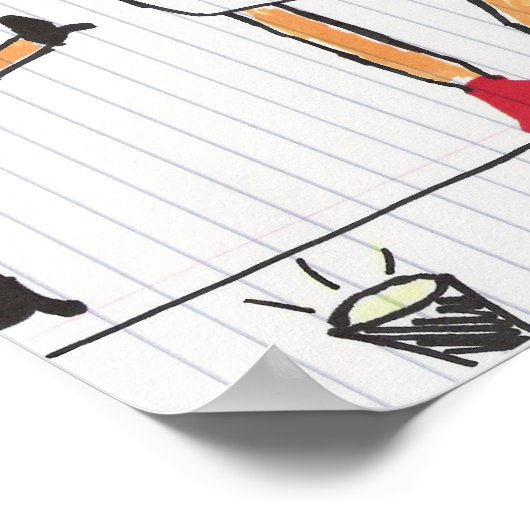 Poster Poubelles Can-Can (Coin)