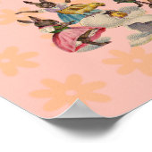 Poster Poubelles de Pâques Poubelles lapins Oeufs (Coin)
