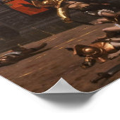 Poster Pouce vers le bas (Coin)