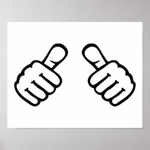 Poster Pouces
