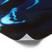 Poster Poudre de l'école Bleu Surgeonfish (Coin)