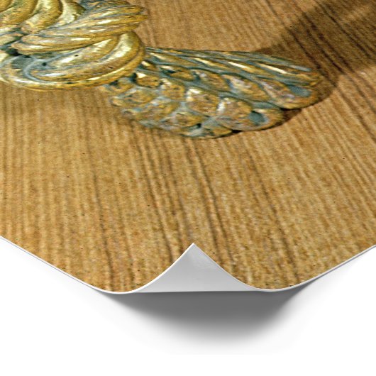 Poster Pouf, style Second Empire (Coin)