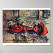 Poster poulbot au journal (Devant)