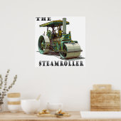 Poster Poule à vapeur Buffalo Springfield (Cuisine)