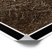 Poster Poule et fourche (Coin)