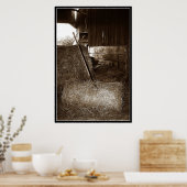 Poster Poule et fourche (Cuisine)