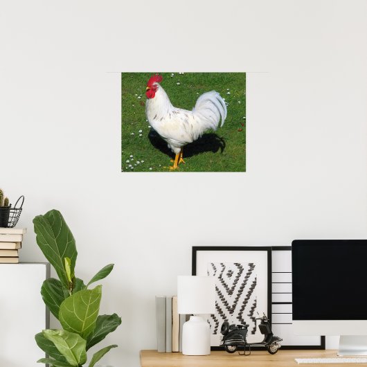 Poster Poulet (Bureau à domicile)
