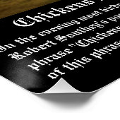 Poster Poulet (Coin)