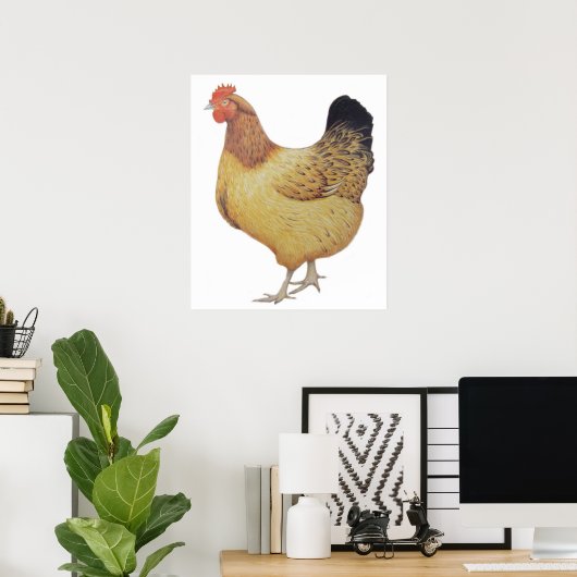 Poster Poulet 2012 (Bureau à domicile)