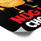 Poster Poulet drôle Nugget nug Vie' (Coin)
