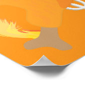 Poster Poulet Épicé (Coin)