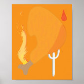 Poster Poulet Épicé (Devant)