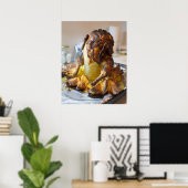 Poster poulet grillé (Bureau à domicile)