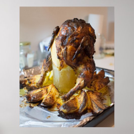 Poster poulet grillé (Devant)