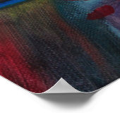 Poster Poulet Peint (Coin)