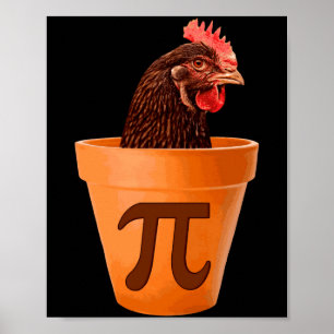 Poster Poulet T Et Je M'en Fiche