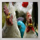 Poster Poulets anciens (Devant)