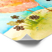 Poster Poulets sucrés et salés Imprimer (Coin)