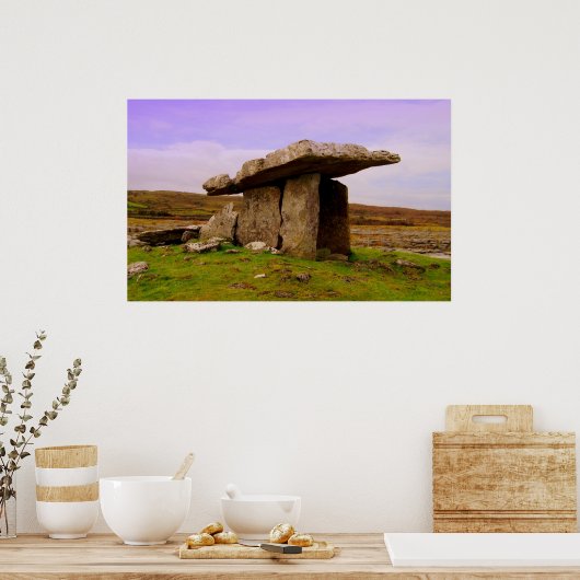 Poster Poulnabrone Dolmen (Cuisine)