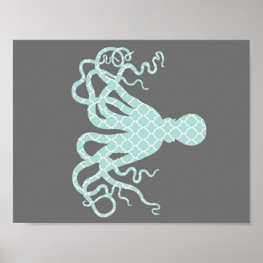 Poster poulpe (Devant)