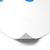 Poster poulpe orange (Coin)