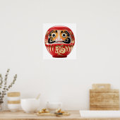 Poster Poupée Daruma (Cuisine)