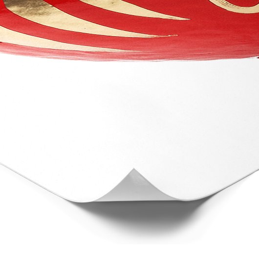 Poster Poupée Daruma (Coin)