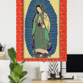 Poster Poupée de Chine de Guadalupe (Bureau à domicile)