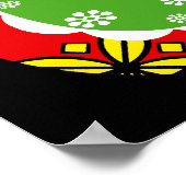 Poster poupée de nidification russe mignonne (Coin)