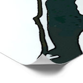 Poster Poupée en papier, femme cavalière équestre (Coin)