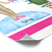 Poster Poupée en papier Héros Imaginaire de Sydney - Joue (Coin)