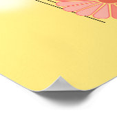 Poster Poupée Kokeshi (Coin)