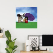 Poster Poupée Kokeshi (Bureau à domicile)