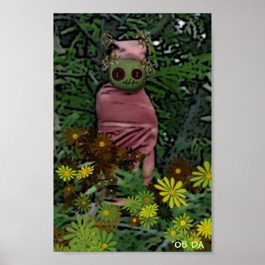 Poster Poupée vaudou bébé (Devant)