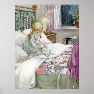 Poster Poupée vintage Anne Anderson Daisy My Dolly