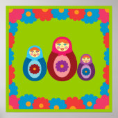 Poster Poupées de Matryoshka (Devant)