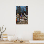 Poster Poupées préhistoriques. (Cuisine)