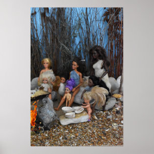 Poster Poupées préhistoriques.