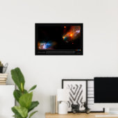 Poster Pouponnière stellaire turbulente (Bureau à domicile)
