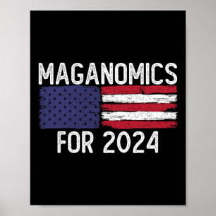 Poster Pour 2024 Légende du président Trump