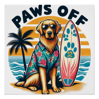 Poster Pour amoureux des chiens uniquement