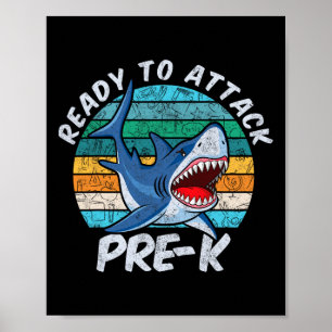 Poster Pour Attaquer Le Requin Avant L'Avril Premier Jour