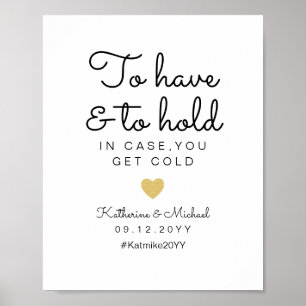 Poster Pour avoir et tenir dans le coque vous obtenez fro
