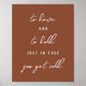 Poster Pour avoir et tenir des couvertures Mariages d'aut (Devant)