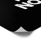 Poster Pour Battre Ou Ne Pas Battre Drôle Pun À Cuisson (Coin)