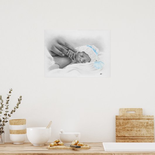 Poster pour bébé micro (Cuisine)