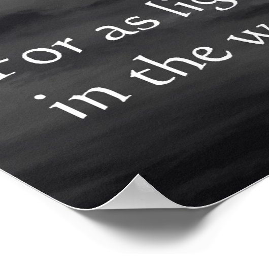 Poster Pour comme éclair (Coin)